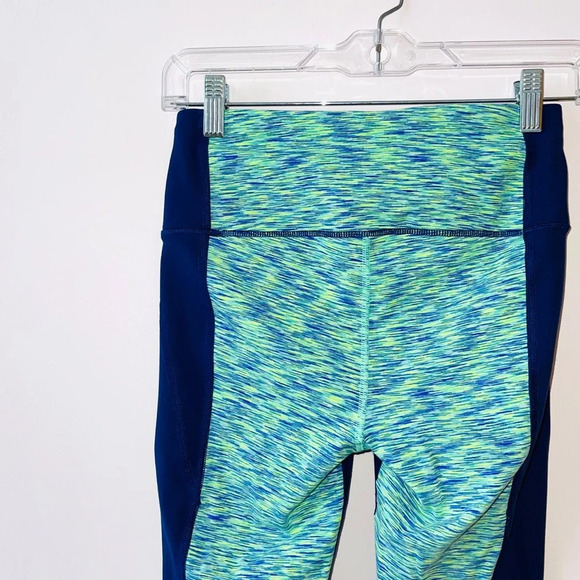 Victoria’s Secret VSX Blue Space-dye Mid-rise Knockout Leggings Xsmall Women’s - Picture 6 of 11
